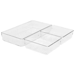5five Cajas Y Frascos>Juego de 3 organizadores 5,2x15,6x30,8cm