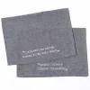 Delantales, Asas Y Paños>Juego de 2 paños de cocina gris oscuro 45x65cm