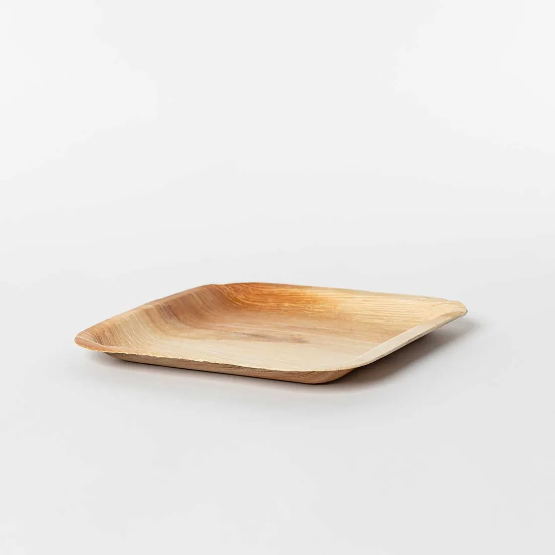 Desechables>Juego De 10 Platos Hoja De Palma Eco 20x20cm