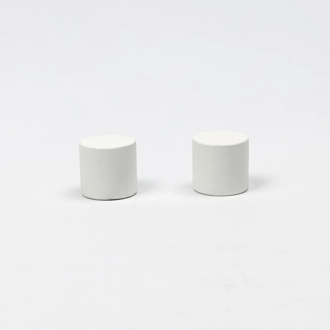 Varillas Y Accesorios>Juego De 2 Remates Bouchon D20 Blanco