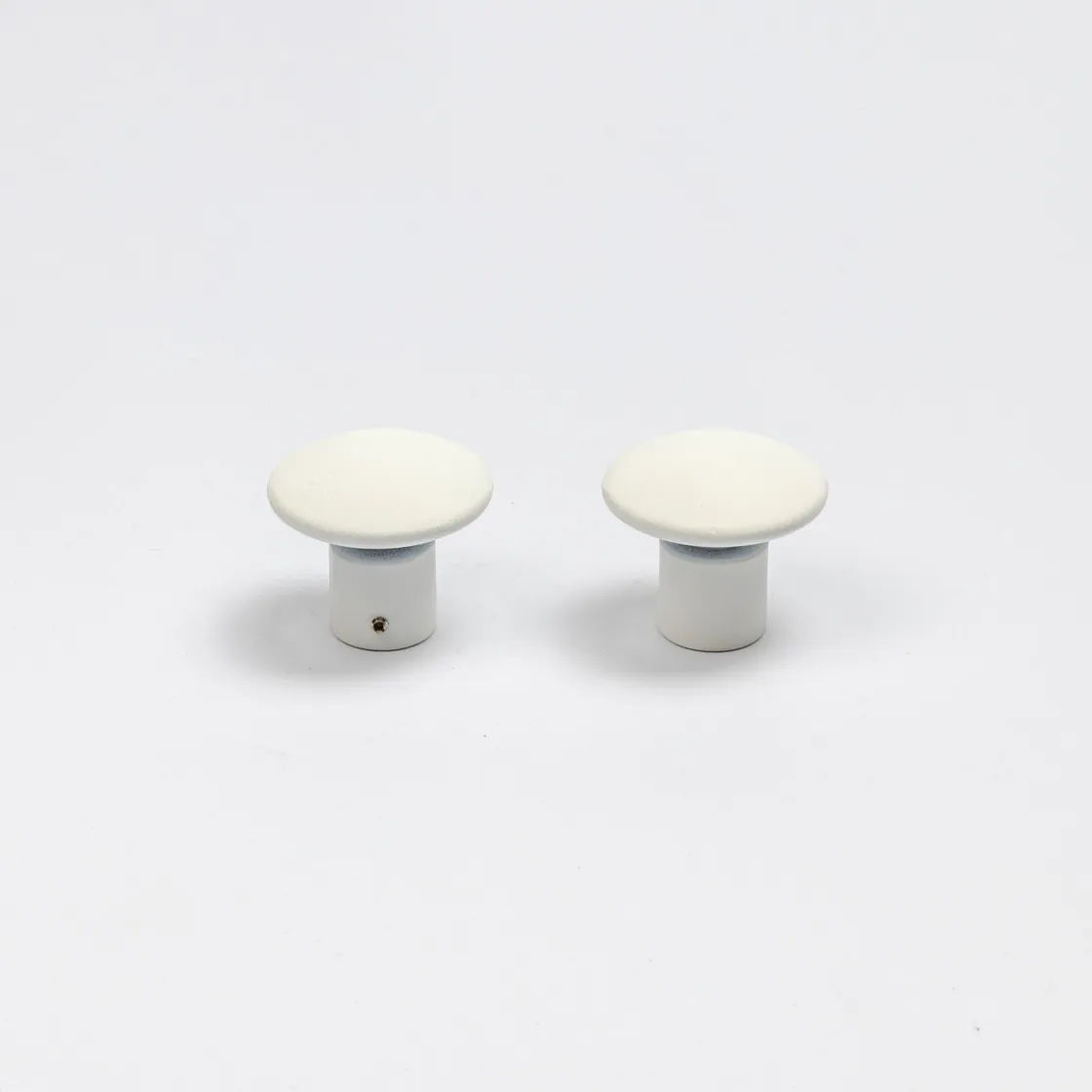 atmosphera Varillas Y Accesorios>Juego De 2 Remates Champignon D20 Blanco