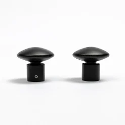 Varillas Y Accesorios>Juego De 2 Remates Champignon D20 Negro