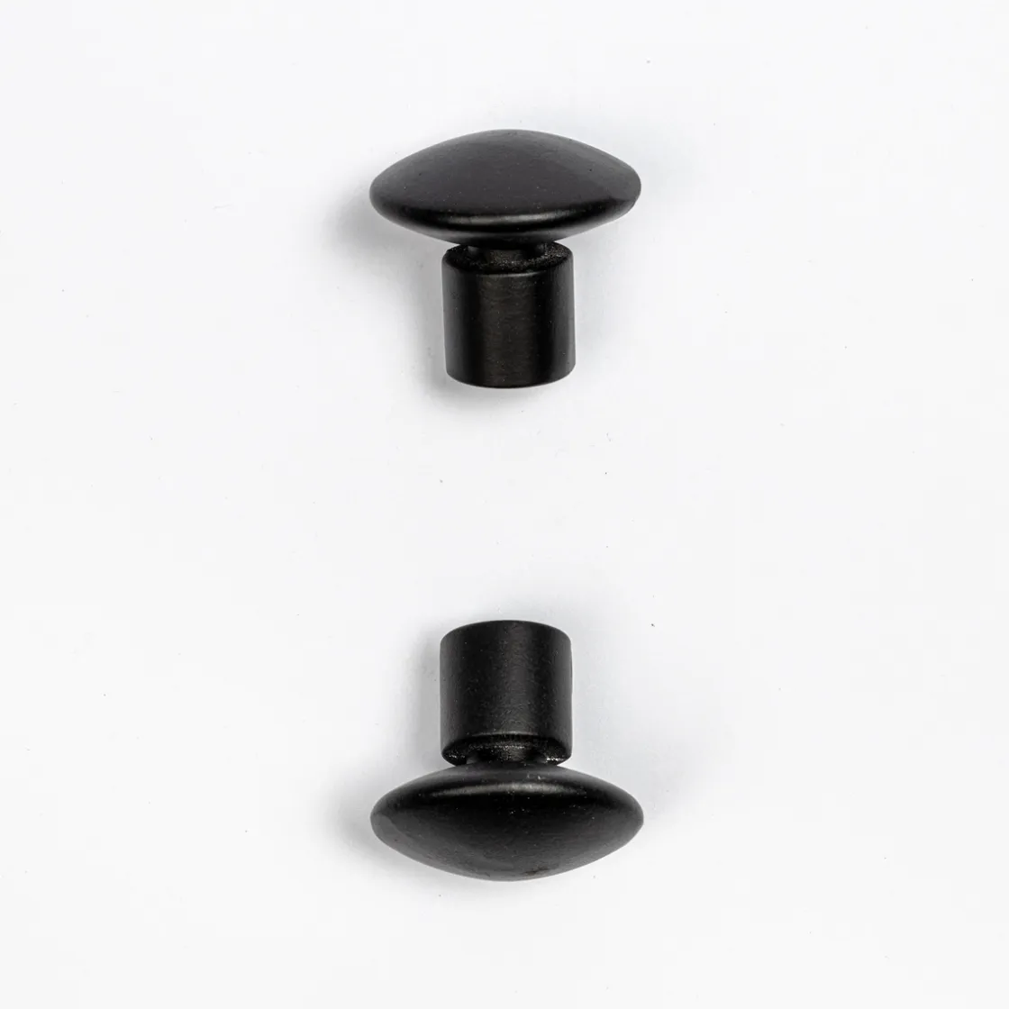 Varillas Y Accesorios>Juego De 2 Remates Champignon D20 Negro