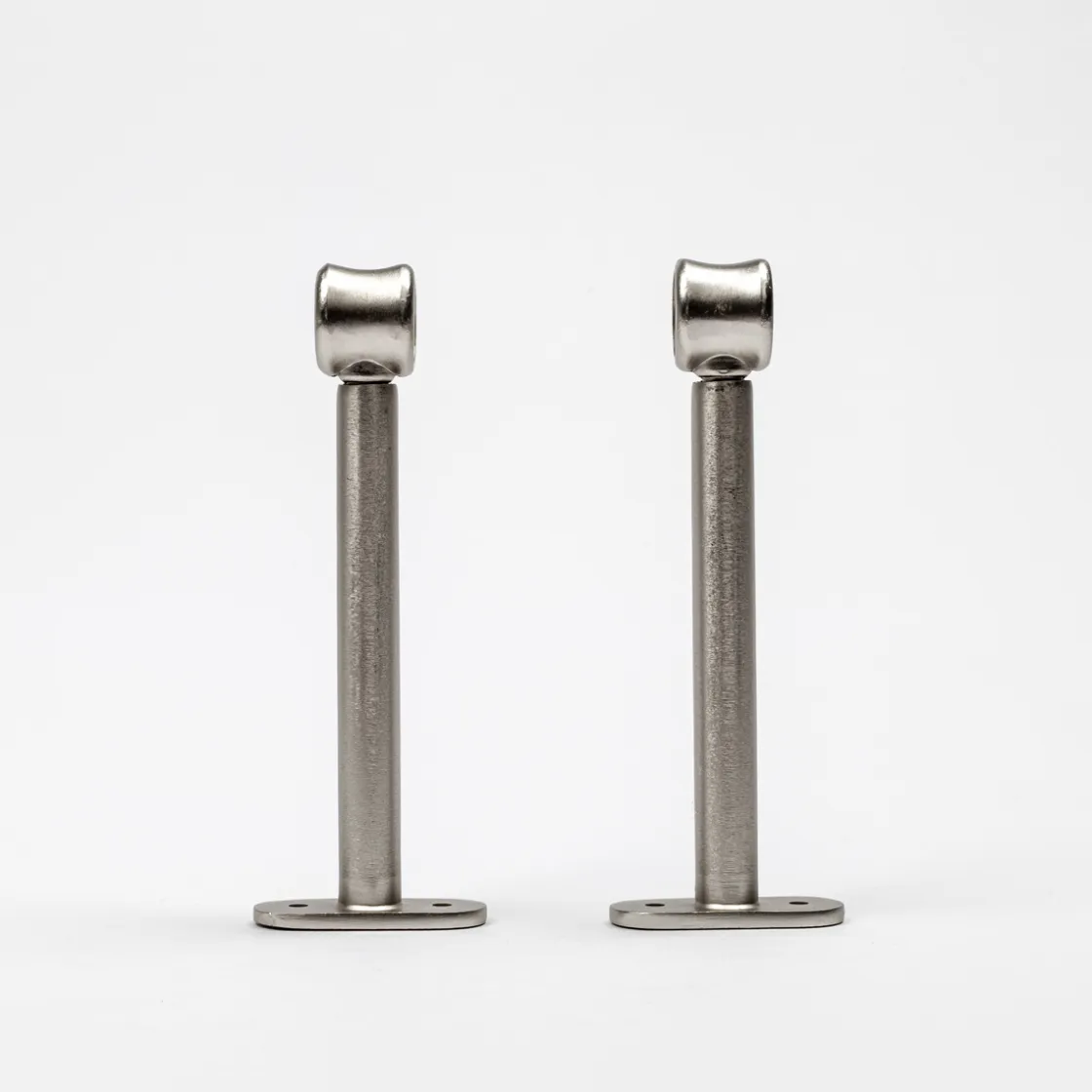 atmosphera Varillas Y Accesorios>Juego De 2 Soportes D20 150Mm Plata