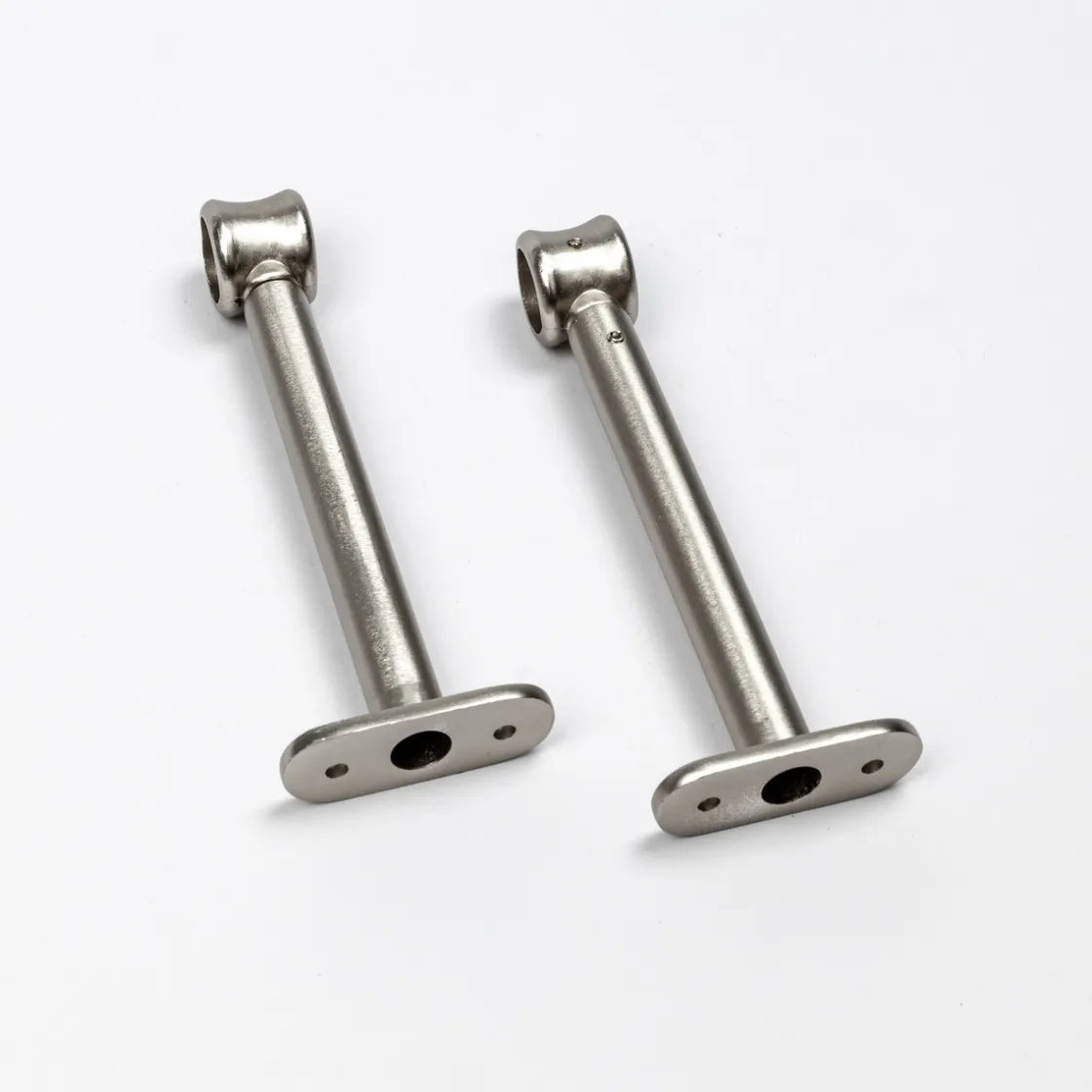 atmosphera Varillas Y Accesorios>Juego De 2 Soportes D20 150Mm Plata