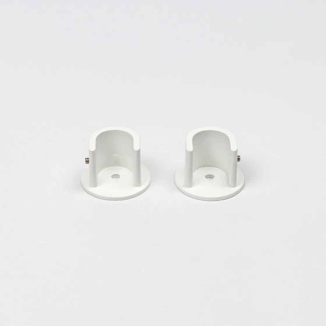 Varillas Y Accesorios>Juego De 2 Soportes De Pared D20 Blanco