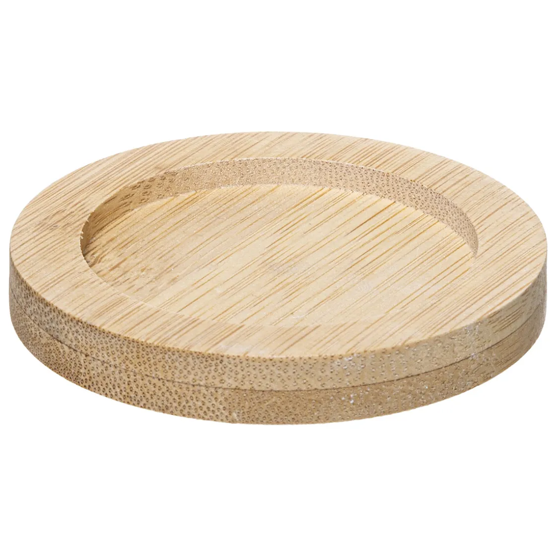 secret d'gourmet Tazas Y Tazones>Juego De 4 Tazas De Café Con Base De Bambú