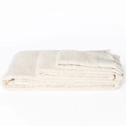 Toallas De Baño>Juego de 3 toallas de baño ZOE natural