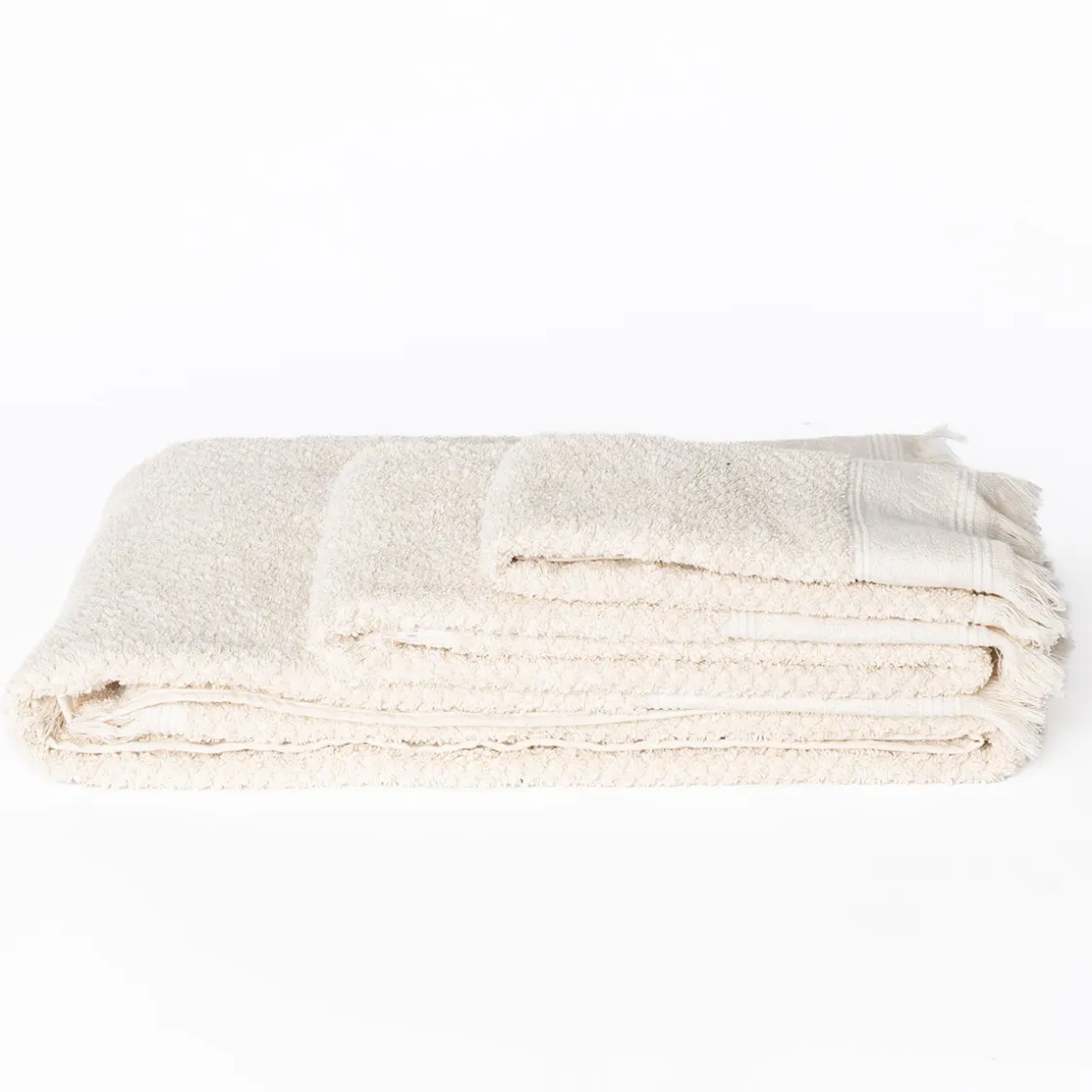 Toallas De Baño>Juego de 3 toallas de baño ZOE natural