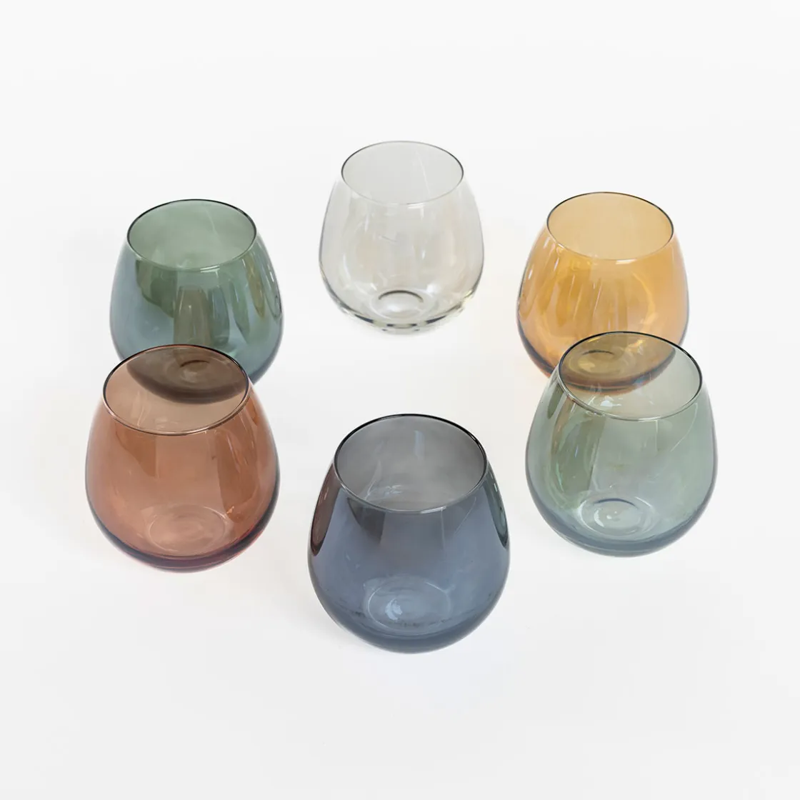 5five Copas>Juego de 6 vasos de agua LUCIA 45cl