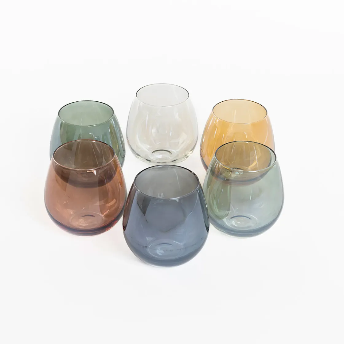 5five Copas>Juego de 6 vasos de agua LUCIA 45cl