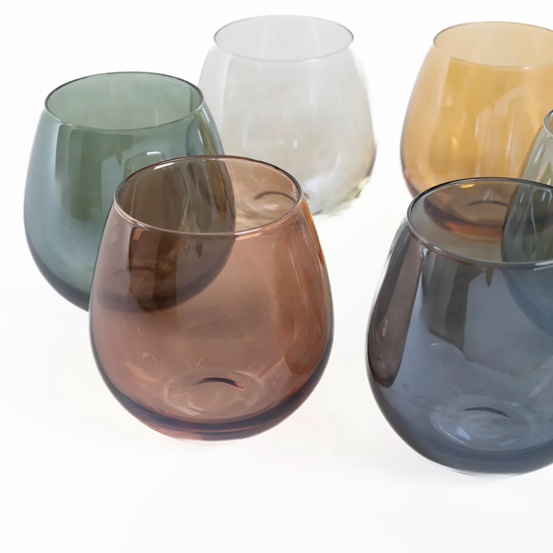 5five Copas>Juego de 6 vasos de agua LUCIA 45cl