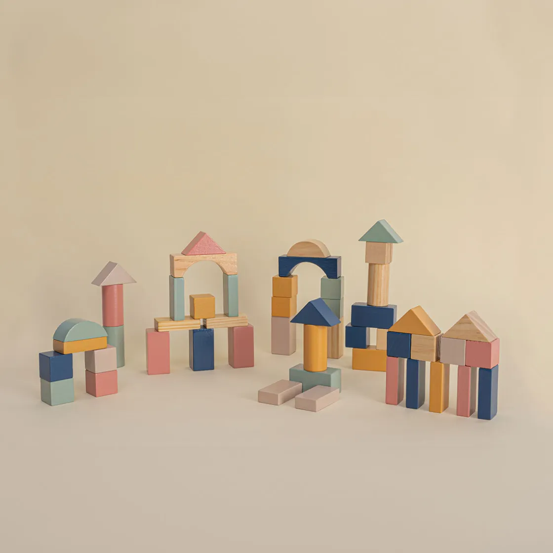 atmosphera4kids Montessori>Juego De Bloques De Construcción Montessori
