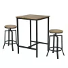 hôma Mesas Para Comer>Juego de mesa bar con 2 taburetes