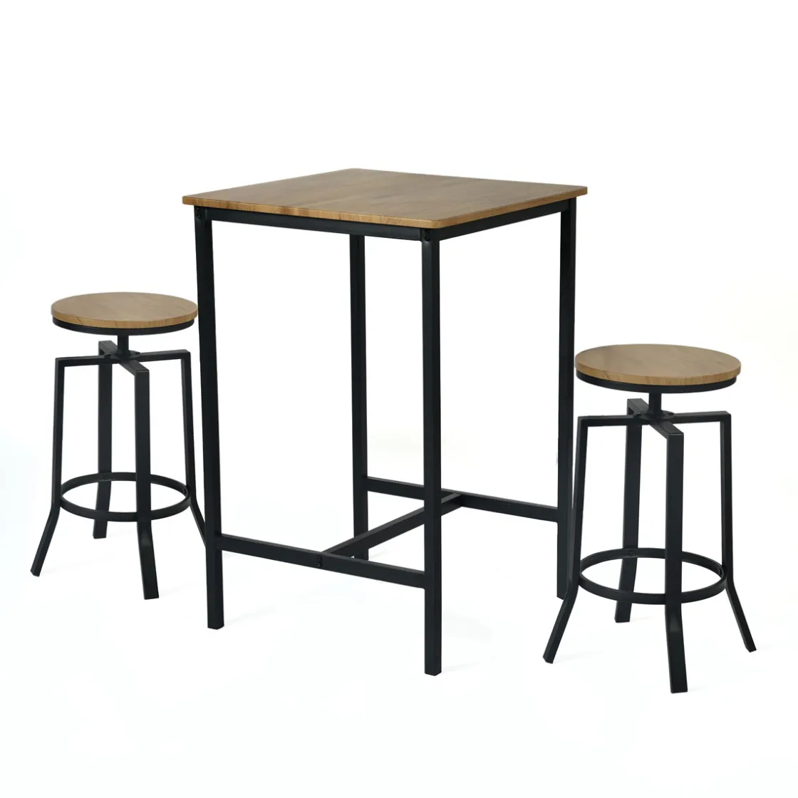 hôma Mesas Para Comer>Juego de mesa bar con 2 taburetes