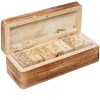 atmosphera Accesorios|Estilo Contemporaneo>Juego dominó con caja de madera mango