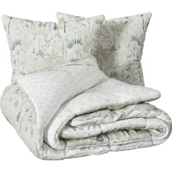 atmosphera Edredones Y Colchas>Juego funda nórdica estampada SONIE 240x220cm
