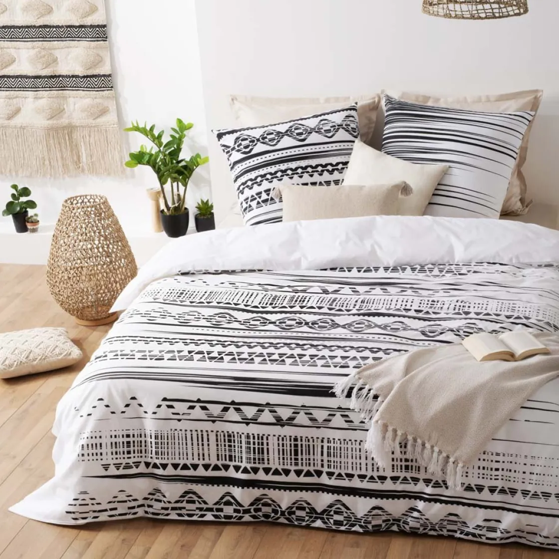 atmosphera Sábanas Y Protectores>Juego funda nórdica y 2 fundas almohada ETHNIK