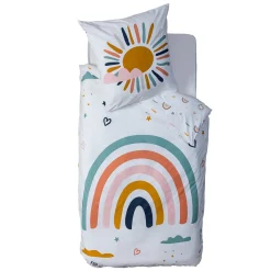 atmosphera4kids Téxtil>Juego Funda Nórdica Y De Cojín Arco Iris 140x200cm