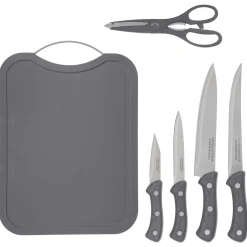 secret d'gourmet Placas Calefactoras Y Tablas De Cortar>Juego Tabla De Cortar+4 Cuchillos