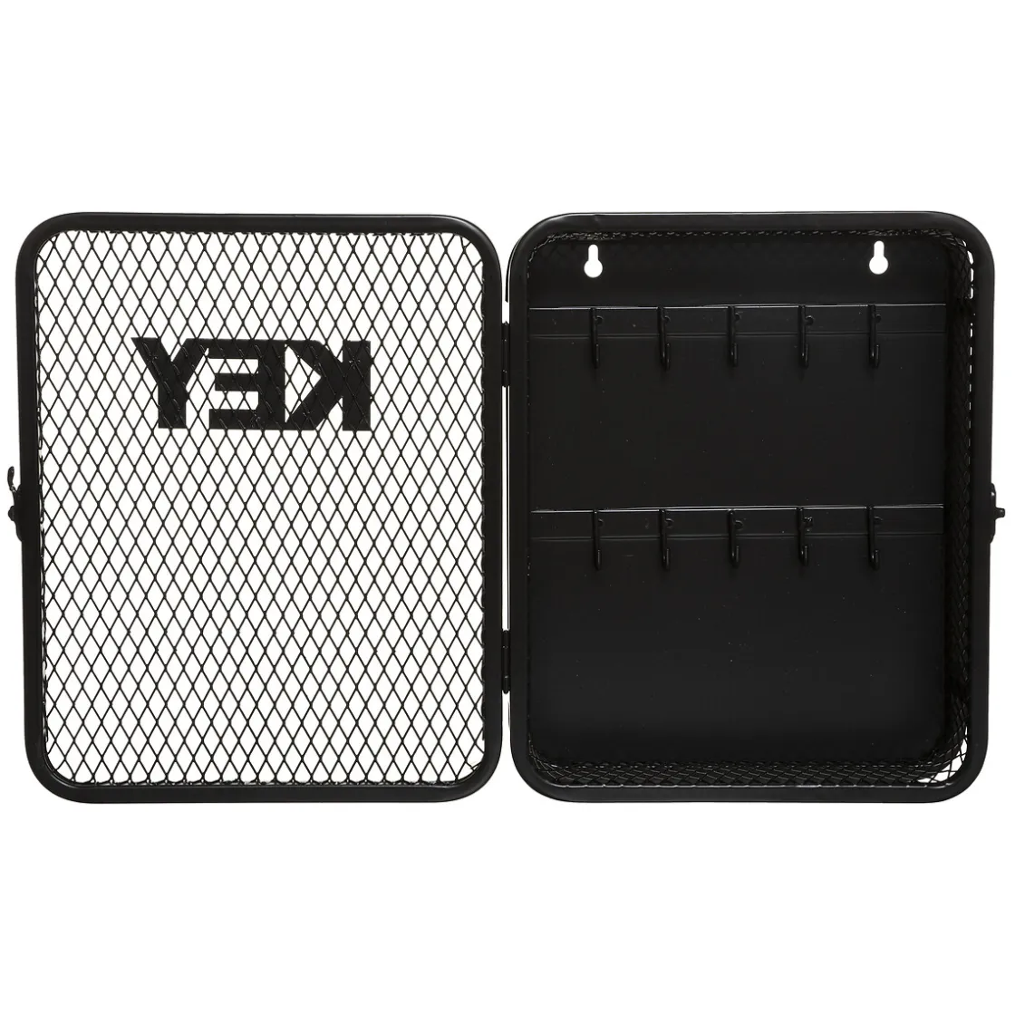 atmosphera Accesorios|Estilo Industrial>Llavero De Pared Metal Negro 26x8x32Cm