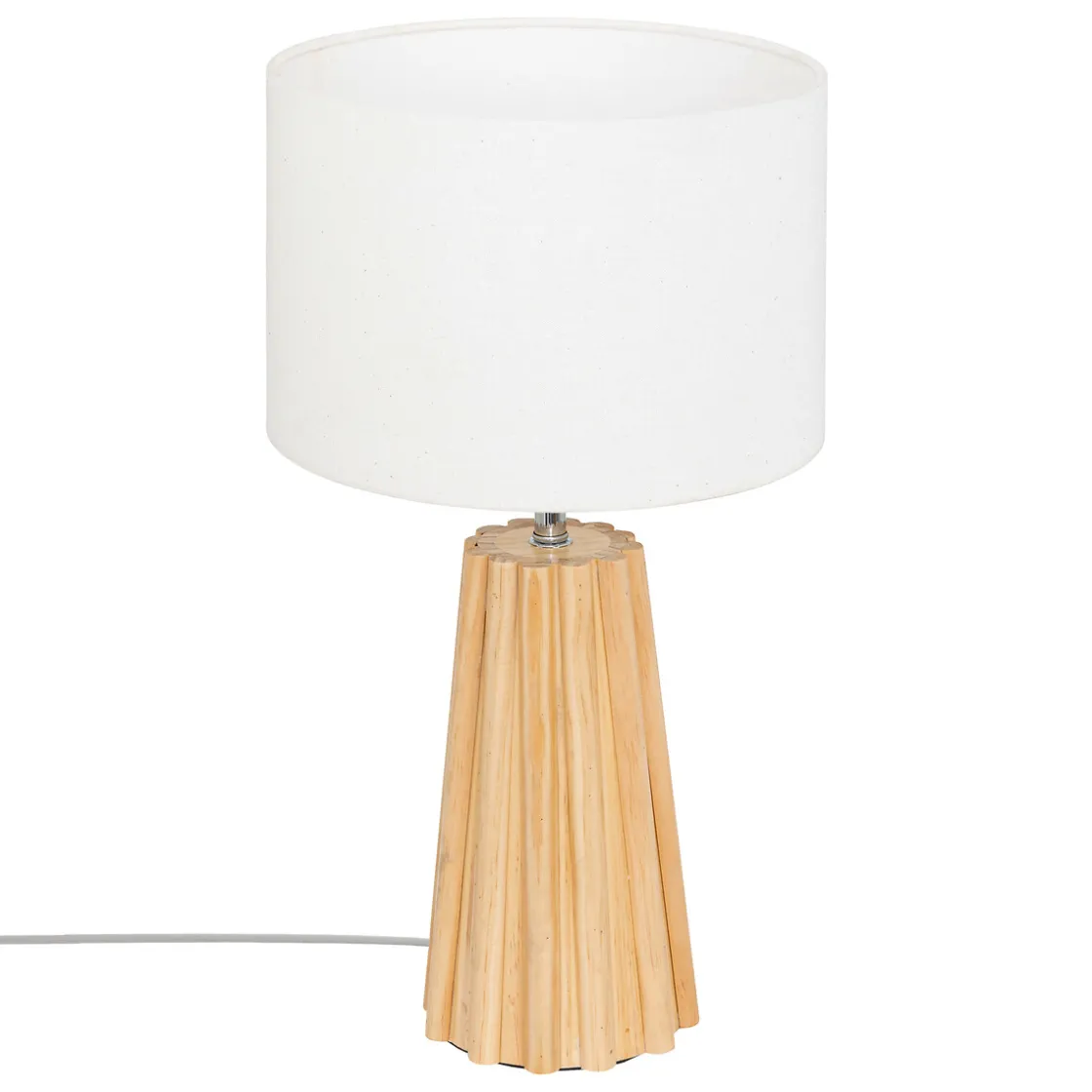 atmosphera Lámparas De Mesa>Lámpara de mesa ADON beige 53cm