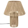 atmosphera Lámparas De Mesa>Lámpara De Mesa Adria Beige De Cuerda