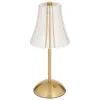 atmosphera Lámparas De Mesa>Lámpara de mesa ANETH dorado 30cm
