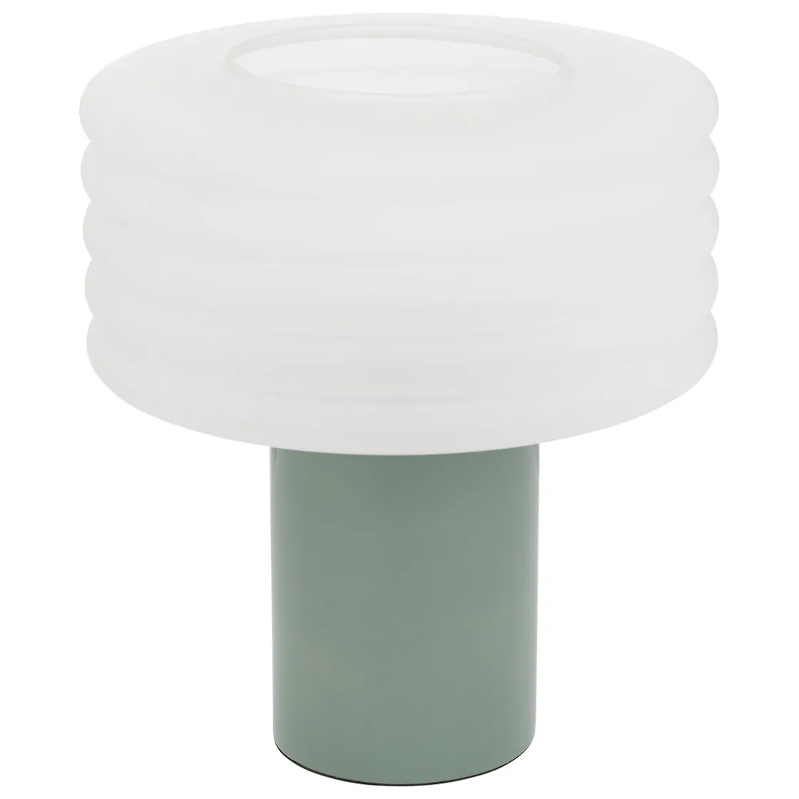 atmosphera Lámparas De Mesa>Lámpara de mesa ASTI verde 36cm
