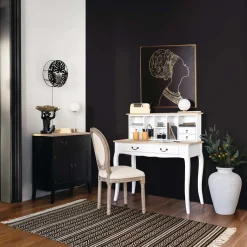 atmosphera Lámparas De Mesa|Estilo Contemporaneo>Lámpara De Mesa Bola De Vidrio 15x43Cm