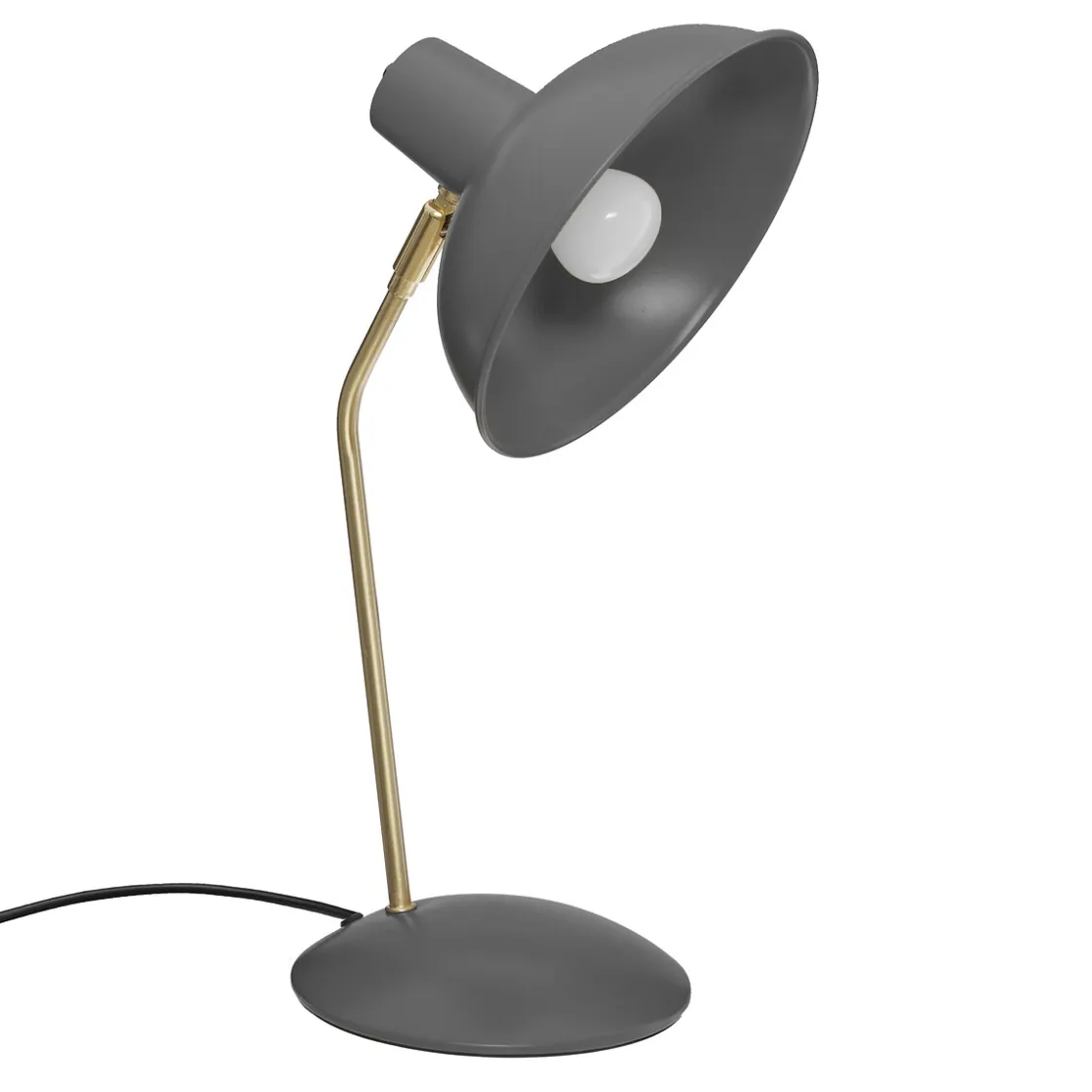 atmosphera Lámparas De Mesa>Lámpara De Mesa Celia De Metal Gris