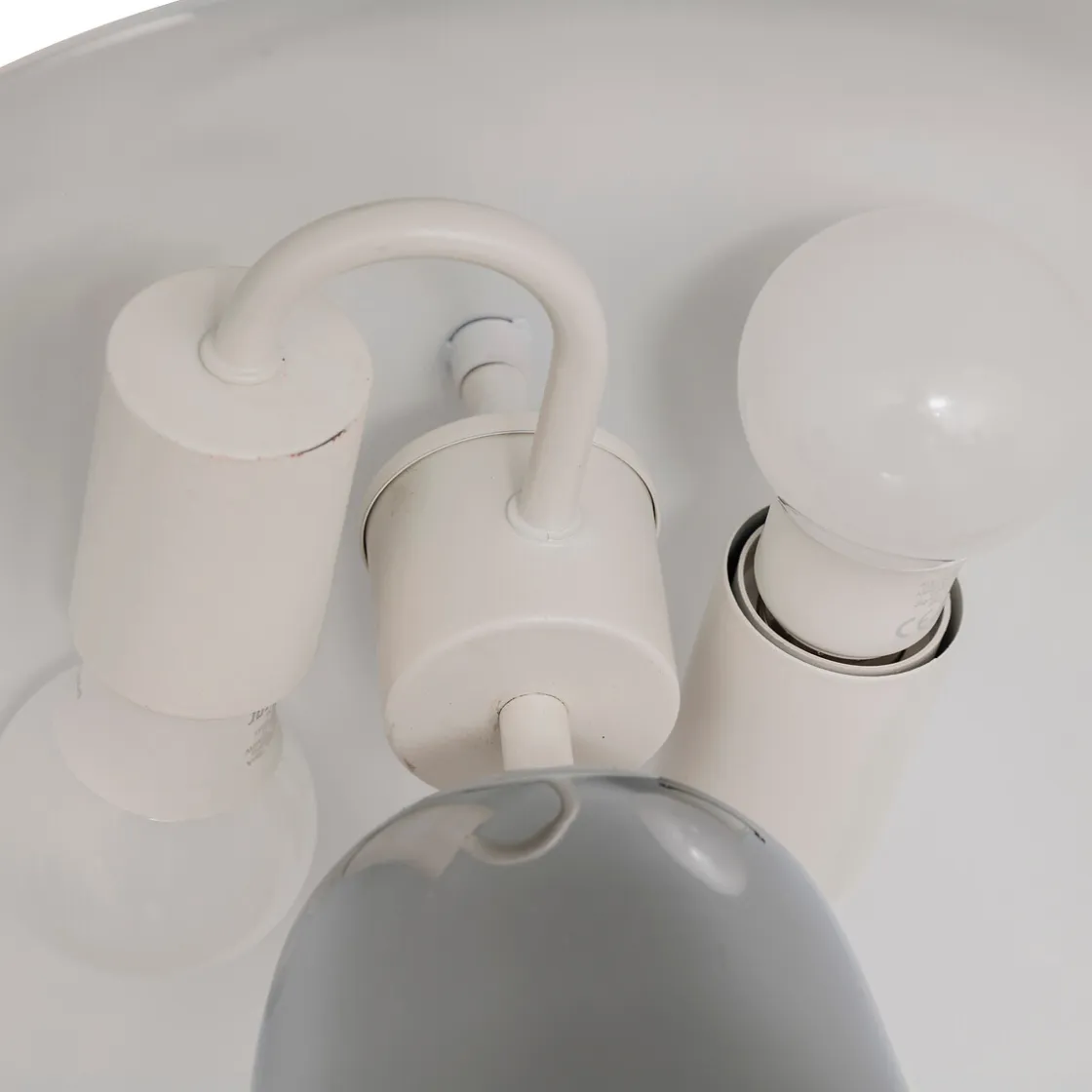 atmosphera Lámparas De Mesa>Lámpara de mesa champiñon OMIA plateado de metal