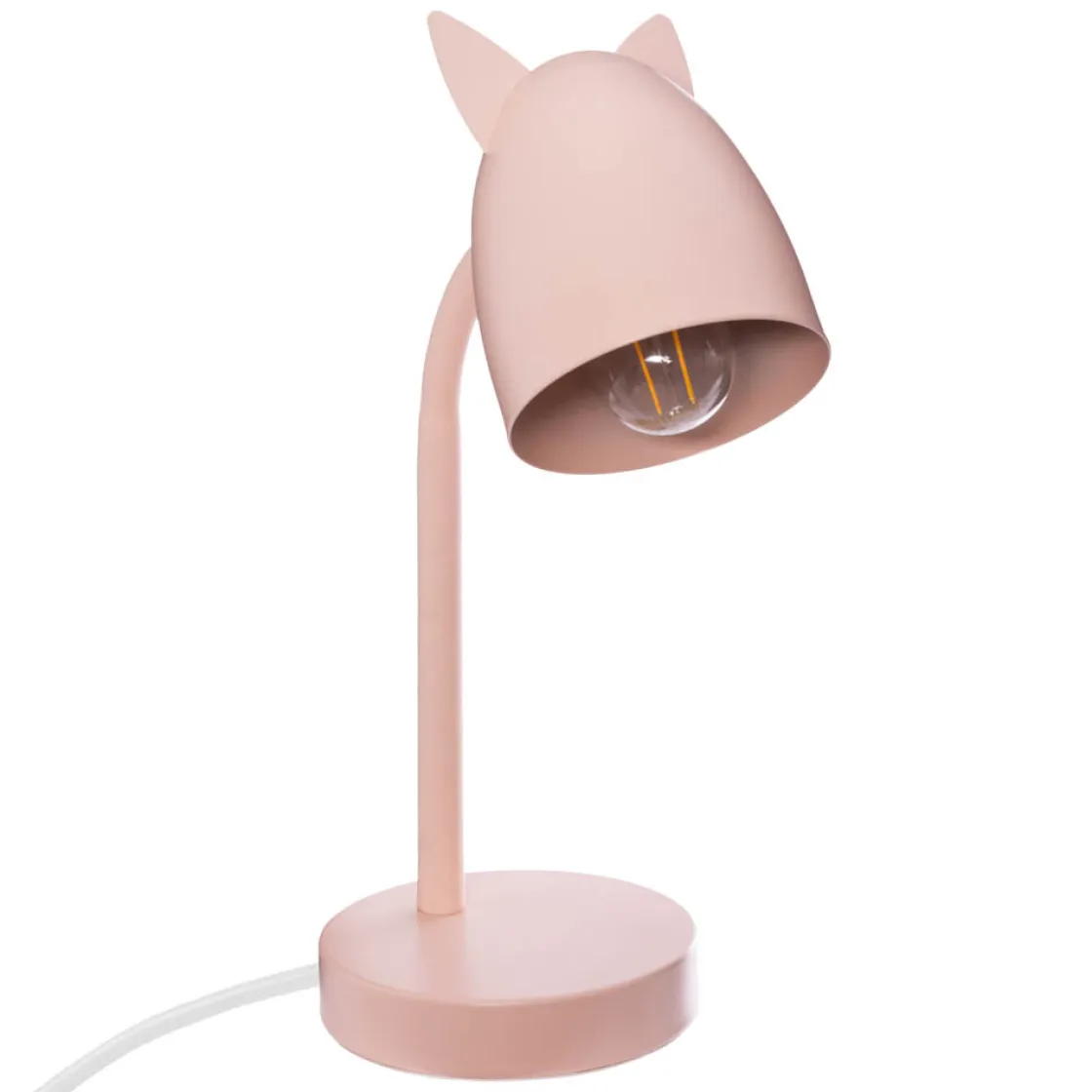 atmosphera4kids Iluminación>Lámpara De Mesa C/Orejas Rosa 18x12x31Cm
