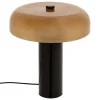 atmosphera Lámparas De Mesa|Estilo Industrial>Lámpara de mesa de vidrio JODY