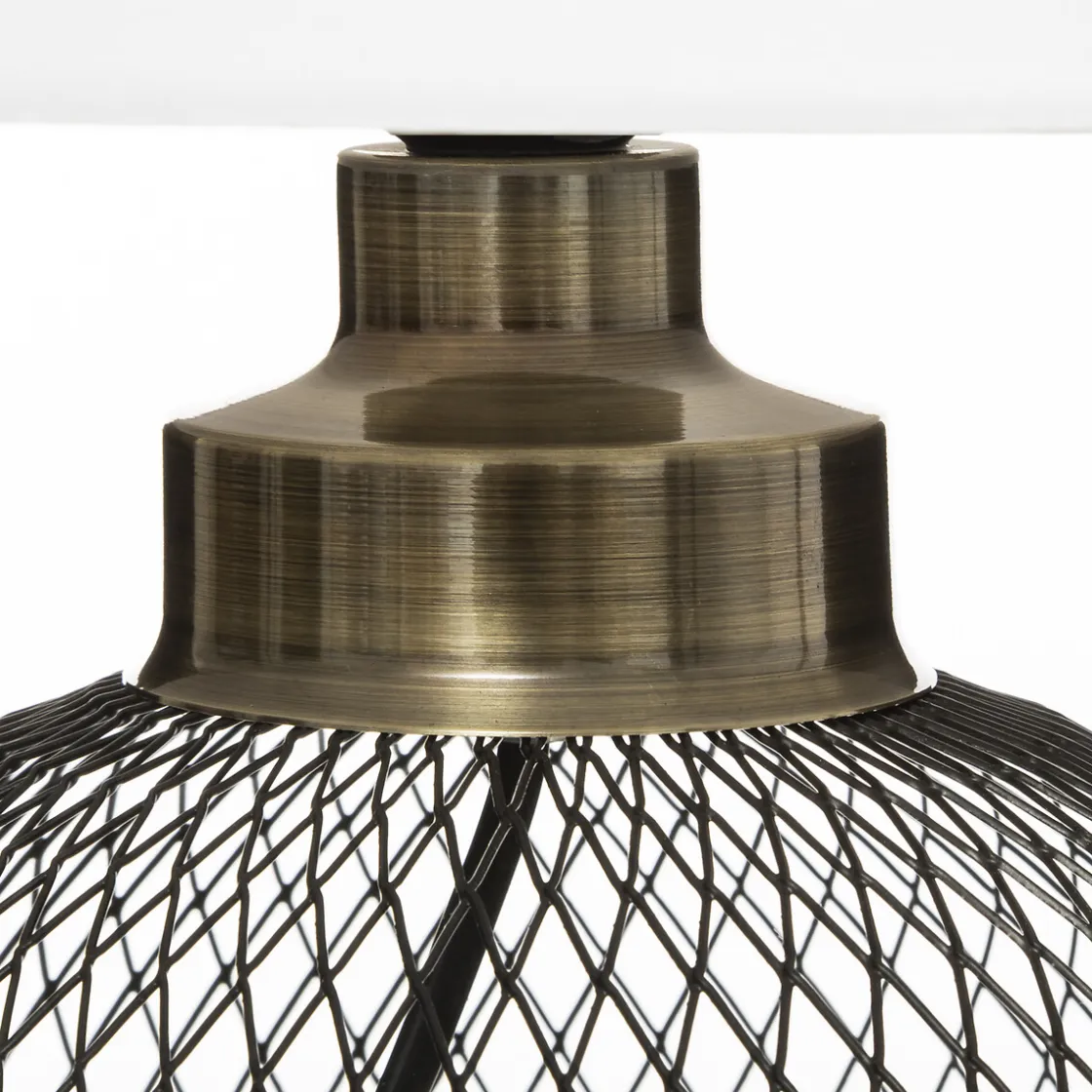 atmosphera Lámparas De Mesa>Lámpara De Mesa Emiel De Metal 38Cm