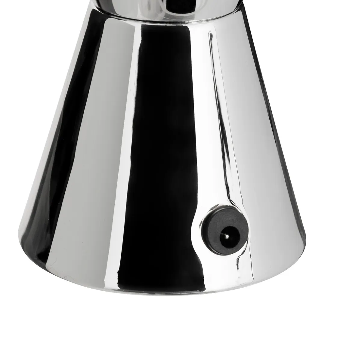 atmosphera Lámparas De Mesa>Lámpara de mesa LAVA plateada 36,5x9cm
