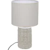 atmosphera Lámparas De Mesa>Lámpara De Mesa Melo Beige 33.5Cm