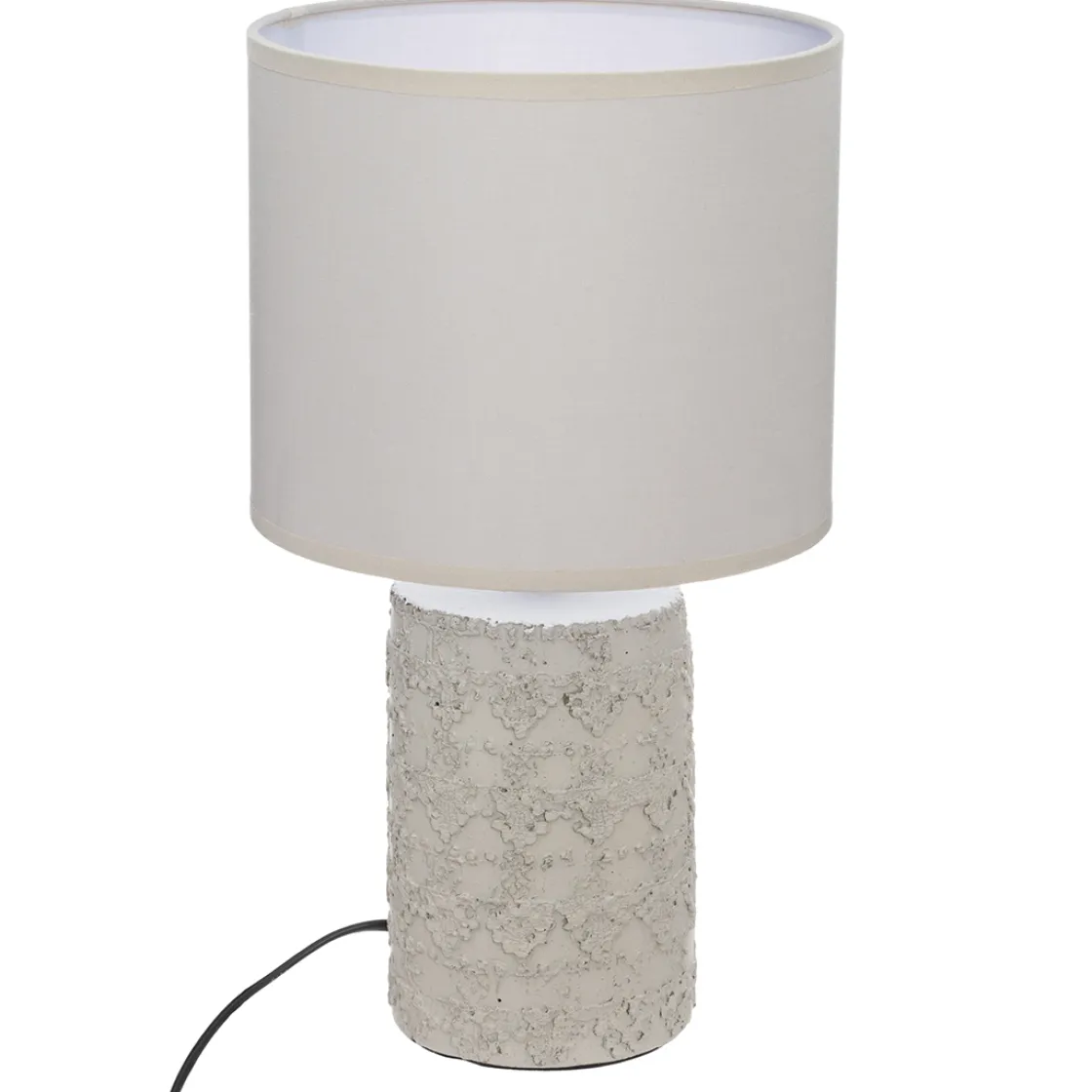 atmosphera Lámparas De Mesa>Lámpara De Mesa Melo Beige 33.5Cm