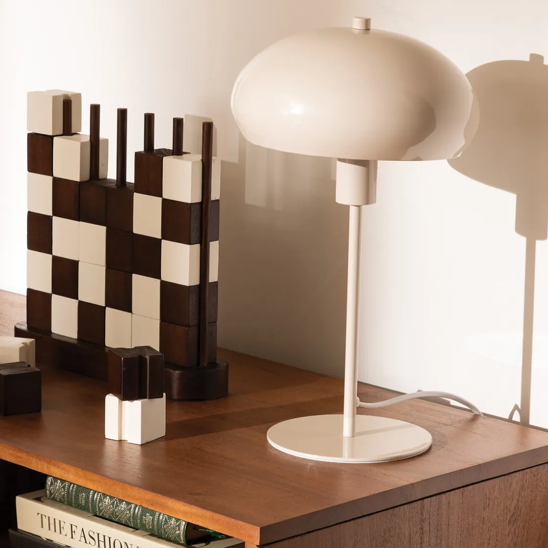 atmosphera Lámparas De Mesa|Estilo Industrial>Lámpara de mesa SAVIO en forma de champiñón 38cm
