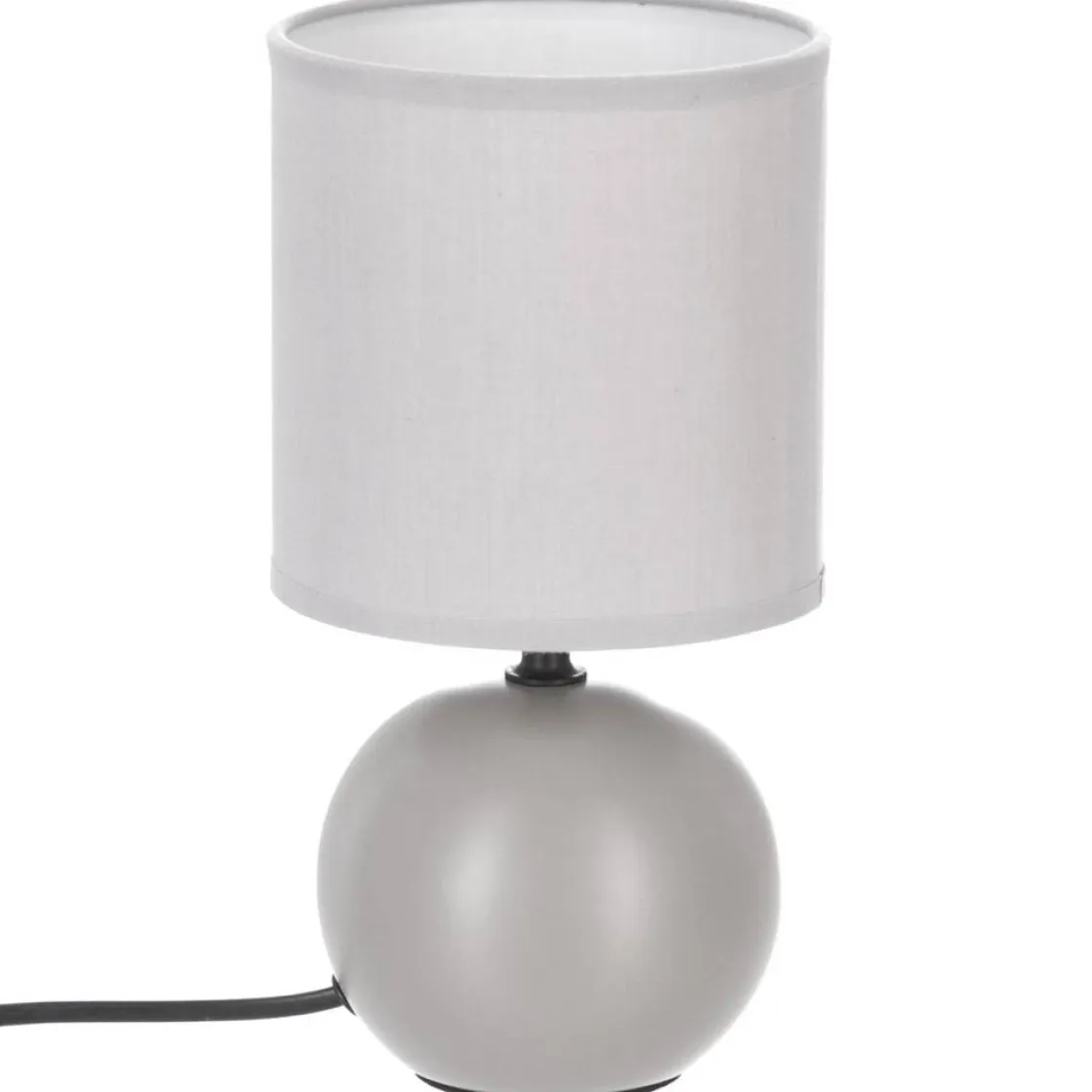 atmosphera Lámparas De Mesa>Lámpara De Mesa Timeo Gris 25Cm