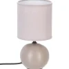 atmosphera Lámparas De Mesa>Lámpara De Mesa Timeo Gris Pardo 25Cm