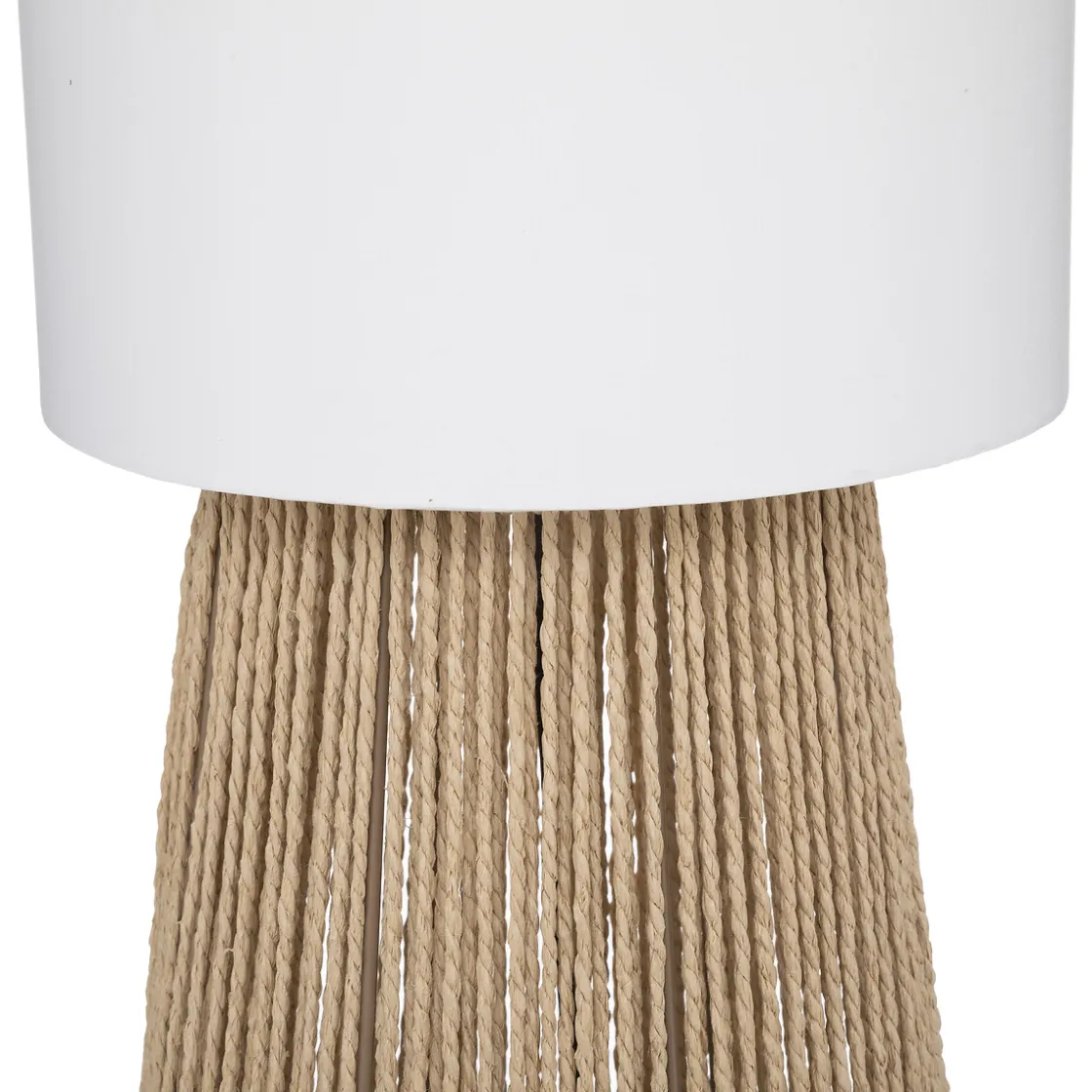 atmosphera Lámparas De Pie>Lámpara De Pie Aissa Beige Cuerda 130Cm