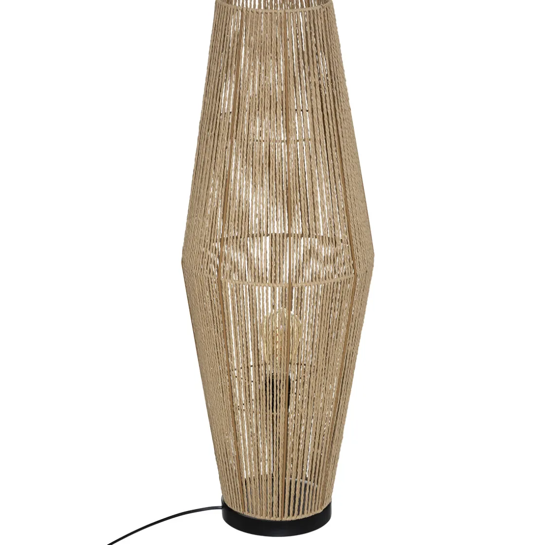 atmosphera Lámparas De Pie>Lámpara De Pie Aissa Beige De Mdf 83Cm
