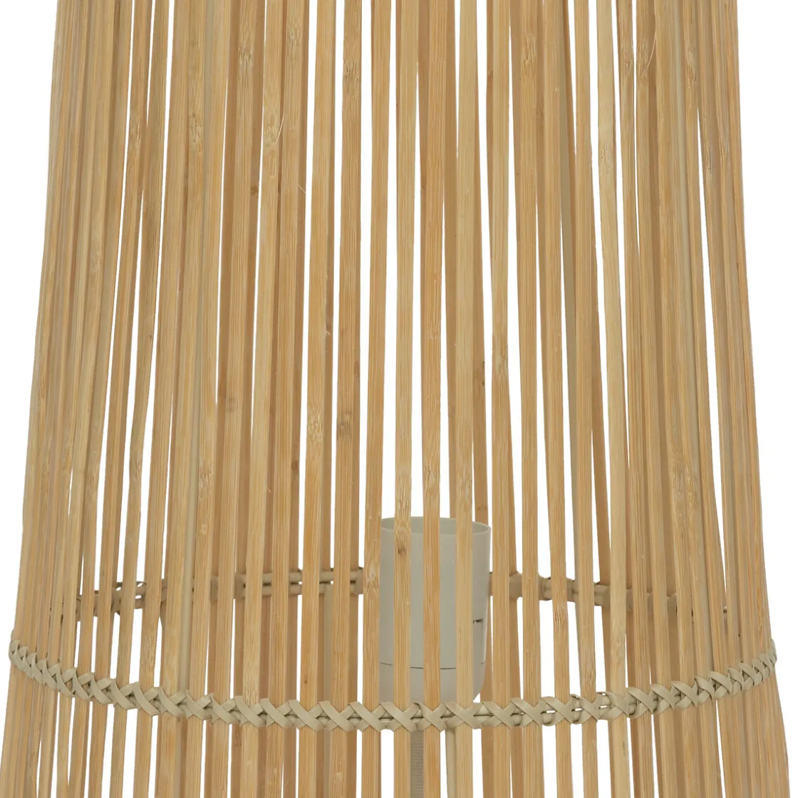 atmosphera Lámparas De Pie|Estilo Oriental>Lámpara De Pie Bambú Beige Mahe