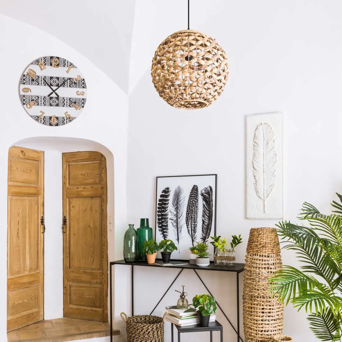 atmosphera Lámparas De Pie>Lámpara De Pie Beige Sand 118Cm