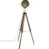 atmosphera Lámparas De Pie>Lámpara De Pie Ebor Bronce Trípode 150Cm