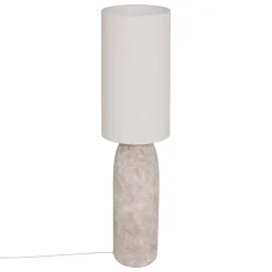atmosphera Lámparas De Pie>Lámpara de pie KEYAH gris 111cm