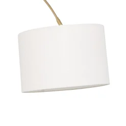 atmosphera Lámparas De Pie>Lámpara de pie TILIO 195 cm dorado metálica