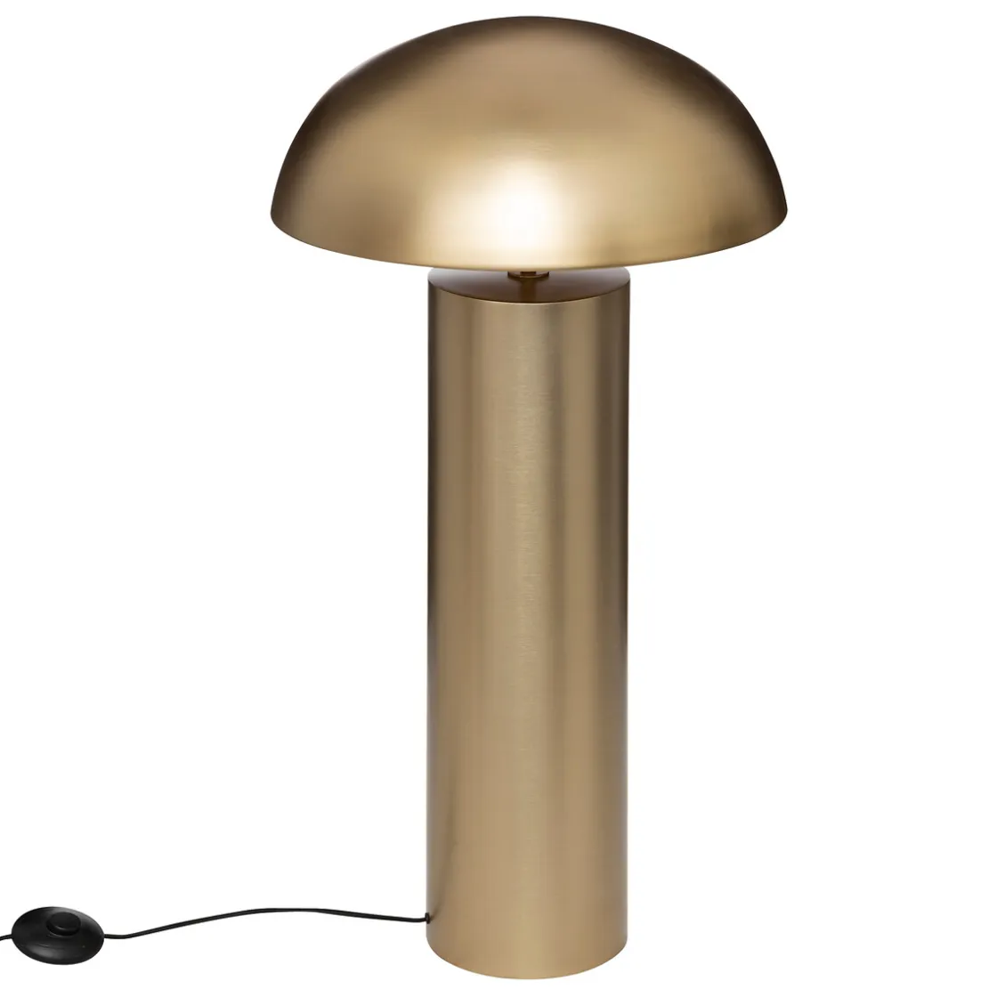 atmosphera Lámparas De Pie|Estilo Contemporaneo>Lámpara de pie ULYSSE dorada de metal 97cm