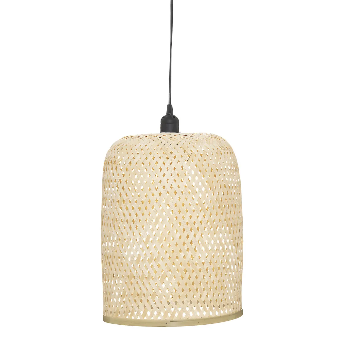 atmosphera Lámparas De Techo>Lámpara de techo ALI beige de bambú 28cm